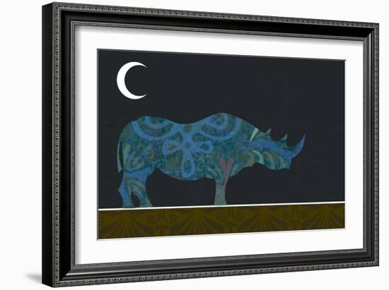 Rhino-Teofilo Olivieri-Framed Giclee Print