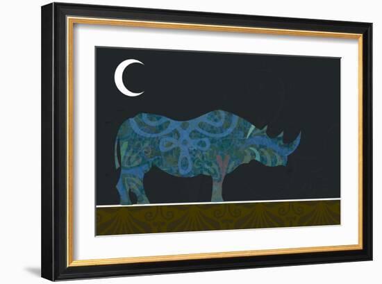 Rhino-Teofilo Olivieri-Framed Giclee Print