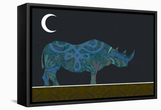 Rhino-Teofilo Olivieri-Framed Premier Image Canvas