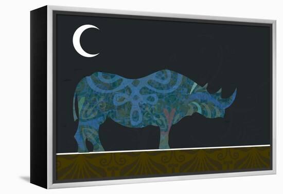 Rhino-Teofilo Olivieri-Framed Premier Image Canvas