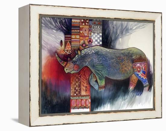 Rhino-Oxana Zaika-Framed Premier Image Canvas