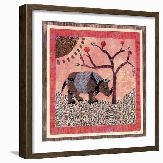 Rhinoceros II-David Sheskin-Framed Giclee Print