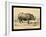 Rhinoceros Tichorhinus-Joseph Smit-Framed Art Print