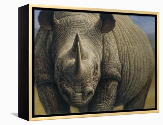 Rhinos-Dan Craig-Framed Premier Image Canvas