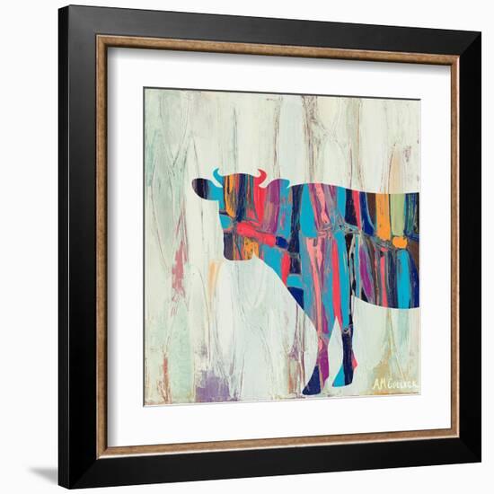 Rhizome Cow-Ann Marie Coolick-Framed Art Print