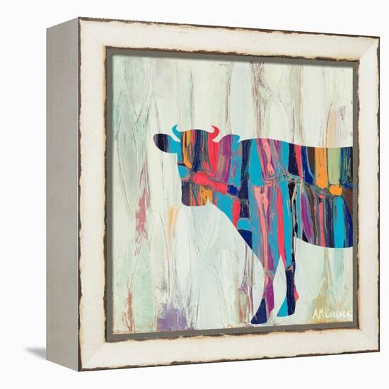 Rhizome Cow-Ann Marie Coolick-Framed Stretched Canvas