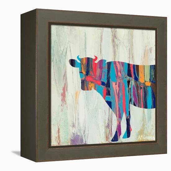 Rhizome Cow-Ann Marie Coolick-Framed Stretched Canvas