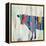 Rhizome Cow-Ann Marie Coolick-Framed Stretched Canvas