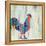 Rhizome Rooster-Ann Marie Coolick-Framed Stretched Canvas