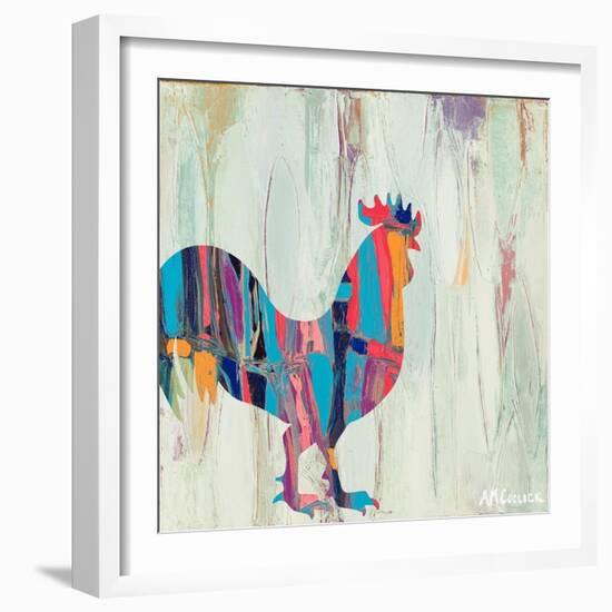 Rhizome Rooster-Ann Marie Coolick-Framed Art Print