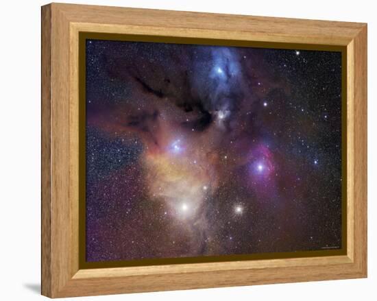 Rho Ophiuchi Nebula-Stocktrek Images-Framed Premier Image Canvas