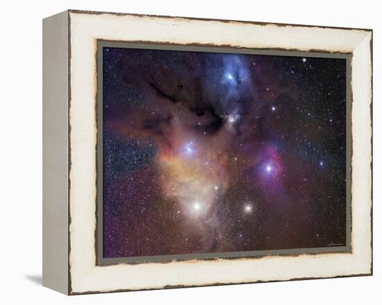 Rho Ophiuchi Nebula-Stocktrek Images-Framed Premier Image Canvas