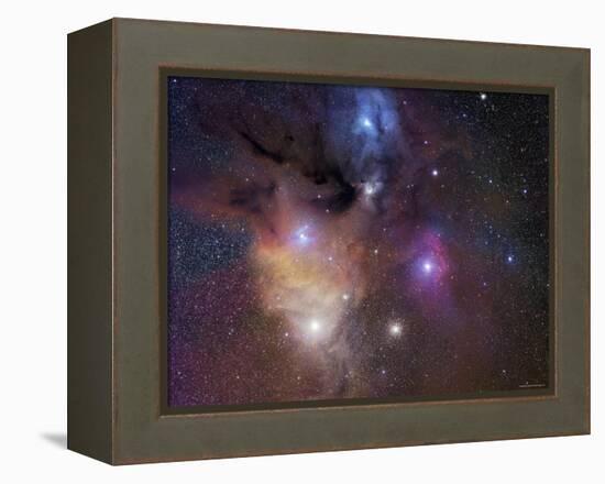 Rho Ophiuchi Nebula-Stocktrek Images-Framed Premier Image Canvas