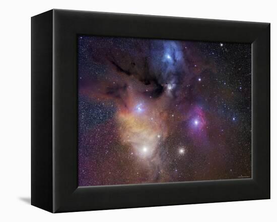 Rho Ophiuchi Nebula-Stocktrek Images-Framed Premier Image Canvas