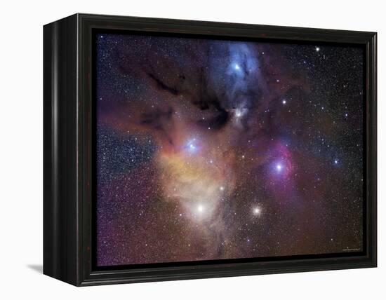 Rho Ophiuchi Nebula-Stocktrek Images-Framed Premier Image Canvas