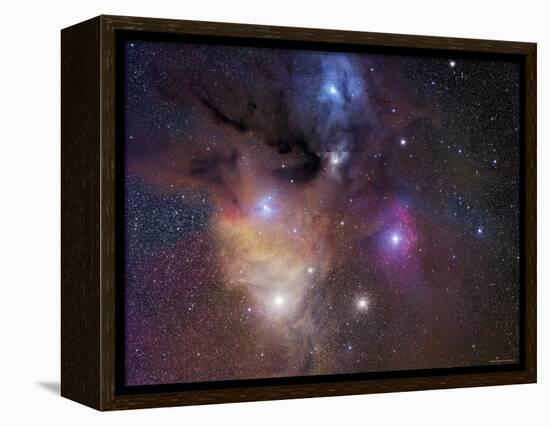 Rho Ophiuchi Nebula-Stocktrek Images-Framed Premier Image Canvas