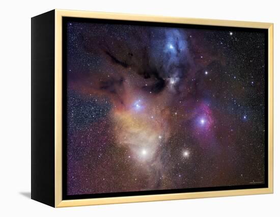 Rho Ophiuchi Nebula-Stocktrek Images-Framed Premier Image Canvas