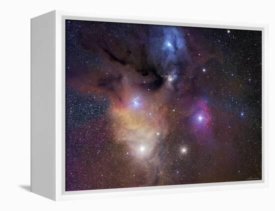Rho Ophiuchi Nebula-Stocktrek Images-Framed Premier Image Canvas