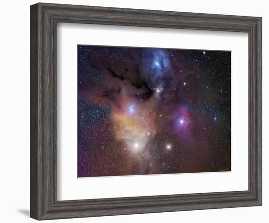 Rho Ophiuchi Nebula-Stocktrek Images-Framed Photographic Print