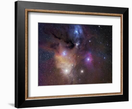 Rho Ophiuchi Nebula-Stocktrek Images-Framed Photographic Print