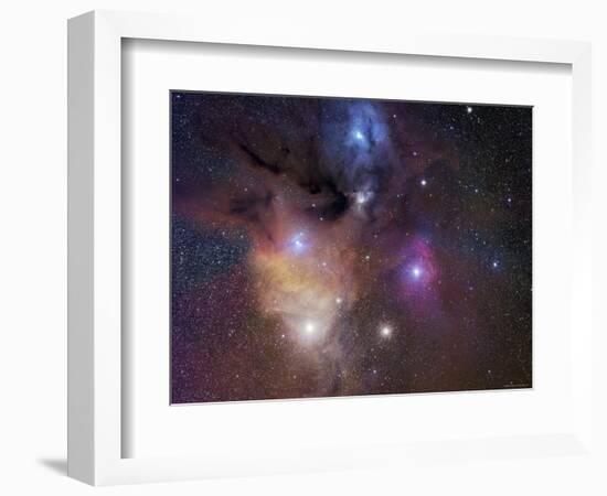 Rho Ophiuchi Nebula-Stocktrek Images-Framed Photographic Print