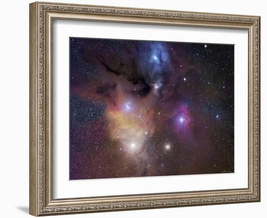 Rho Ophiuchi Nebula-Stocktrek Images-Framed Photographic Print