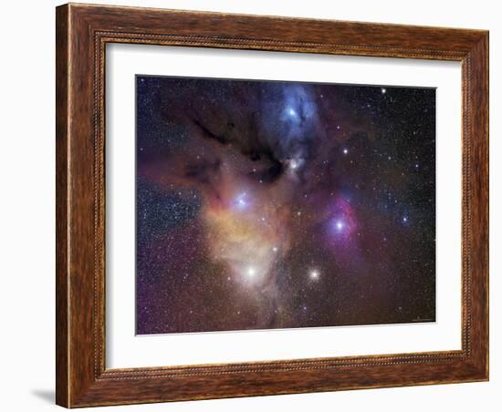 Rho Ophiuchi Nebula-Stocktrek Images-Framed Photographic Print