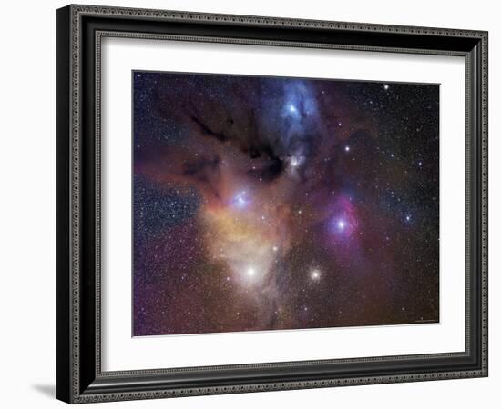 Rho Ophiuchi Nebula-Stocktrek Images-Framed Photographic Print