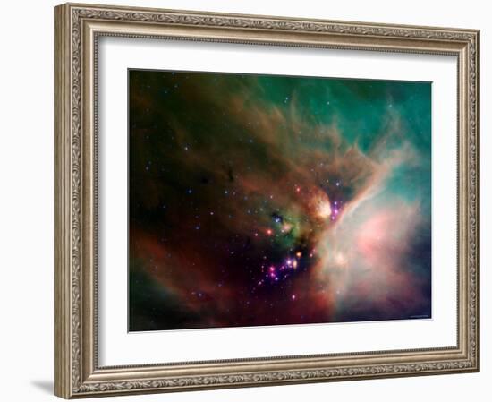 Rho Ophiuchi Nebula-Stocktrek Images-Framed Photographic Print