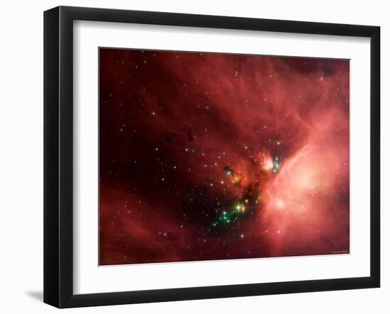 Rho Ophiuchi Nebula-Stocktrek Images-Framed Photographic Print