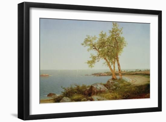 Rhode Island Coast, New England-John Frederick Kensett-Framed Giclee Print