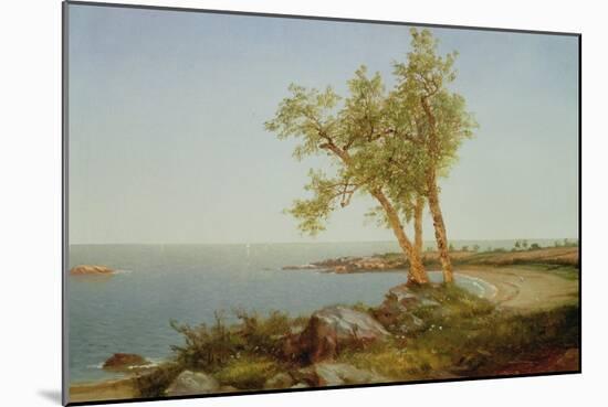 Rhode Island Coast, New England-John Frederick Kensett-Mounted Giclee Print