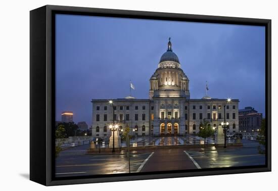 Rhode Island State Capitol-Paul Souders-Framed Premier Image Canvas