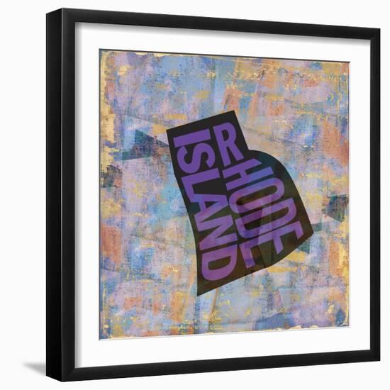 Rhode Island-Art Licensing Studio-Framed Giclee Print