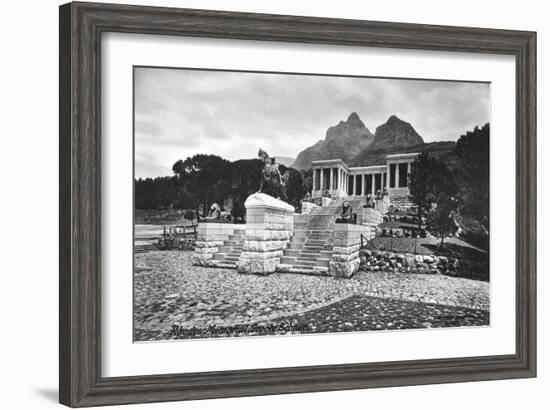 Rhodes Memorial, Groote Schuur, Cape Town, South Africa, 1917-null-Framed Giclee Print