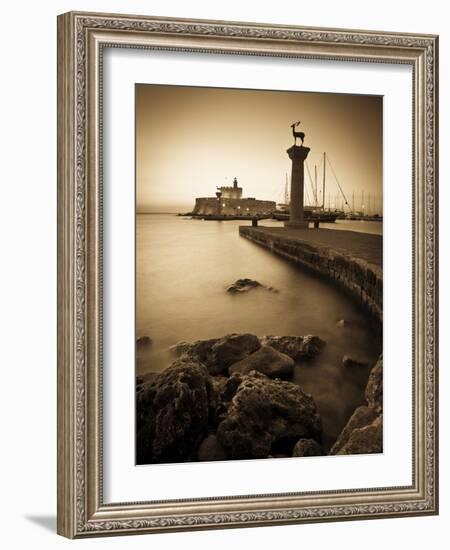 Rhodes Town, Rhodes, Greece-Doug Pearson-Framed Photographic Print