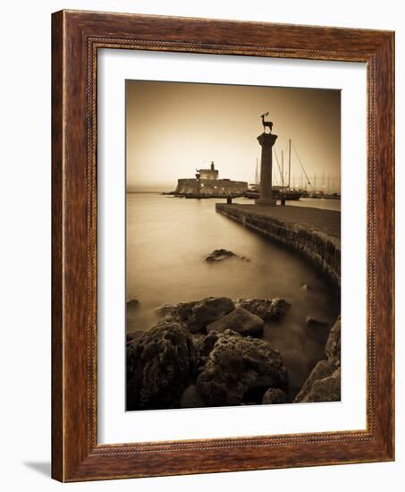 Rhodes Town, Rhodes, Greece-Doug Pearson-Framed Photographic Print