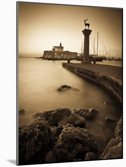 Rhodes Town, Rhodes, Greece-Doug Pearson-Mounted Photographic Print