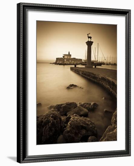 Rhodes Town, Rhodes, Greece-Doug Pearson-Framed Photographic Print