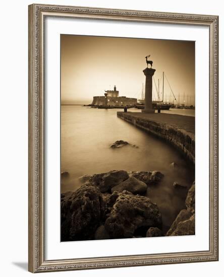 Rhodes Town, Rhodes, Greece-Doug Pearson-Framed Photographic Print