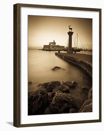 Rhodes Town, Rhodes, Greece-Doug Pearson-Framed Photographic Print