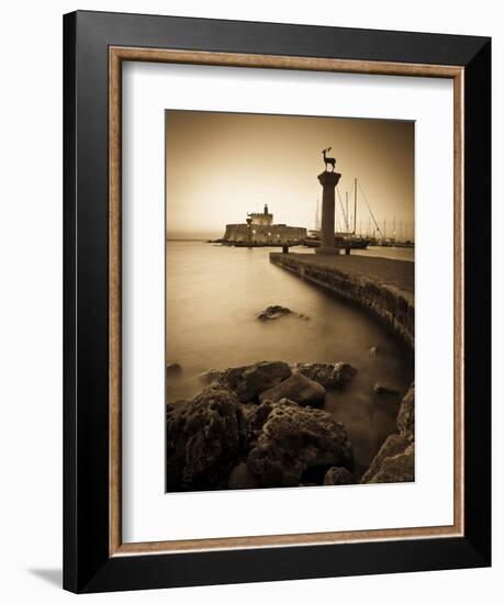 Rhodes Town, Rhodes, Greece-Doug Pearson-Framed Photographic Print