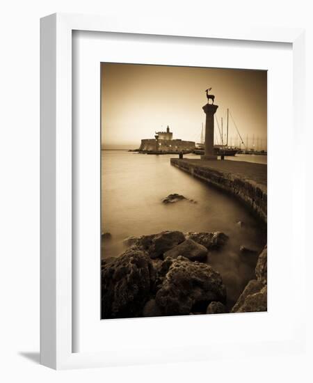 Rhodes Town, Rhodes, Greece-Doug Pearson-Framed Photographic Print