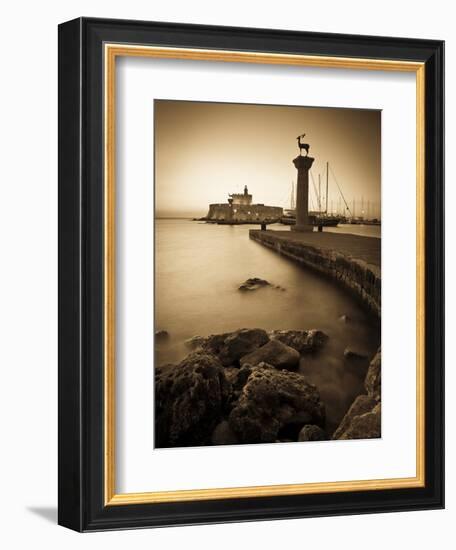 Rhodes Town, Rhodes, Greece-Doug Pearson-Framed Photographic Print