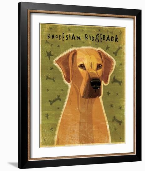 Rhodesian Ridgeback-John Golden-Framed Giclee Print