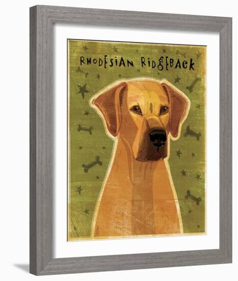 Rhodesian Ridgeback-John Golden-Framed Giclee Print