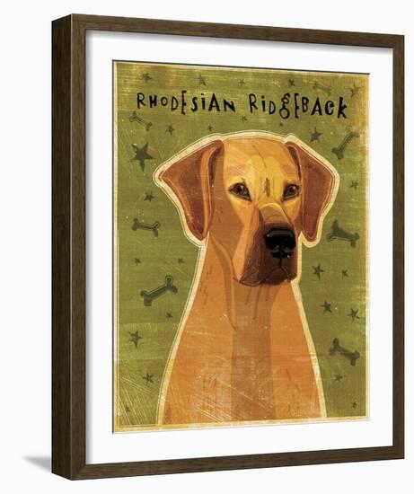 Rhodesian Ridgeback-John Golden-Framed Giclee Print