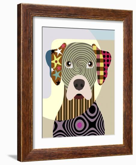 Rhodesian Ridgeback-Lanre Adefioye-Framed Giclee Print