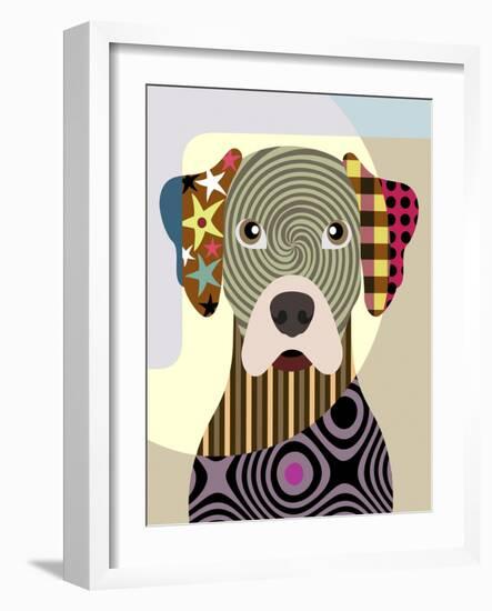 Rhodesian Ridgeback-Lanre Adefioye-Framed Giclee Print