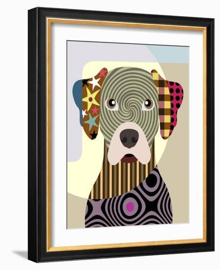 Rhodesian Ridgeback-Lanre Adefioye-Framed Giclee Print